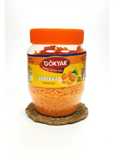 3 Adet Portakal Aromalı Toz Içecek Oralet 3x350 gr