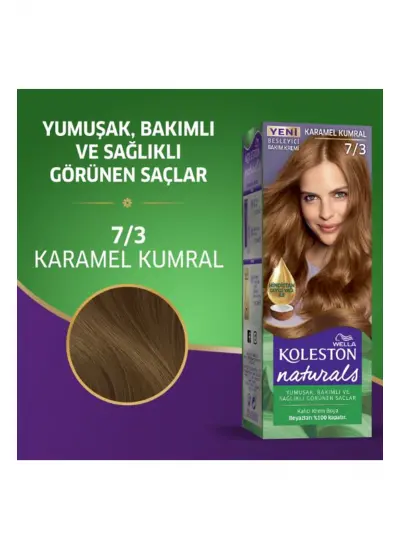 Naturals Saç Boyası Karamel Kumral 7/3