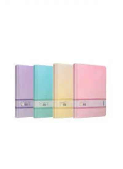 Gıpta Thebook Pastel Ip Dikiş Sert Kapak 20x28 296 Yaprak Kareli Defter