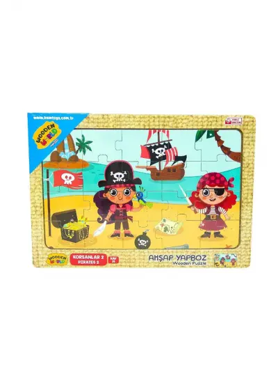 Kumtoys Ahşap Yap Boz 24 x 34