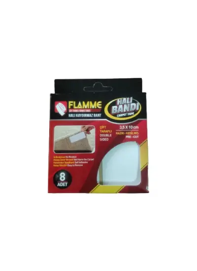 Flamme Halı Kaydırmaz Pedler 8 Adet