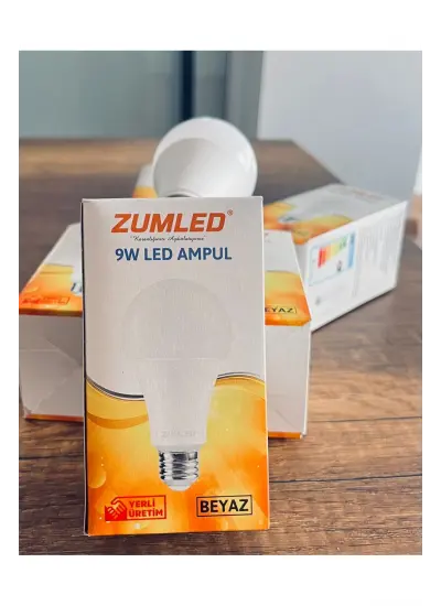 Zumled 9W Beyaz LED Ampul   -201