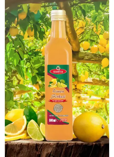 Limon Sirkesi % 100 doğal Katkısız 500 ml