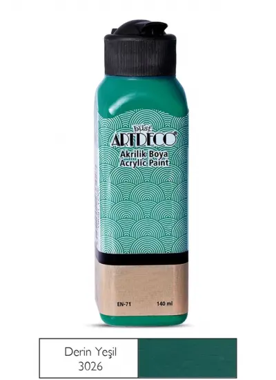 Artdeco Akrilik Boya 140ml Derin Yeşil