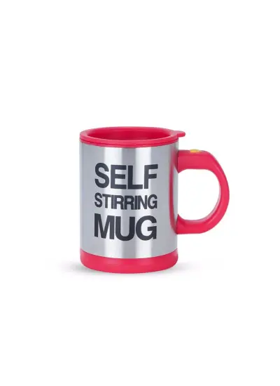 Self Stirring Mug  Mikser Kupa Bardak Kırmızı