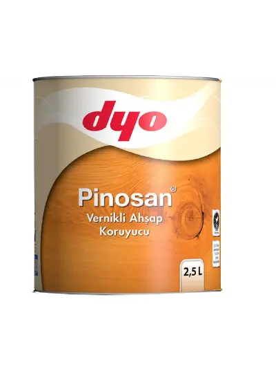 Pinosan Vernikli Ahşap Kor. 2,5 LT Koyu Meşe