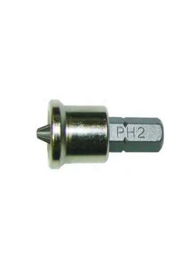 Şapkalı PH2 25 mm Yıldız Bits Uç