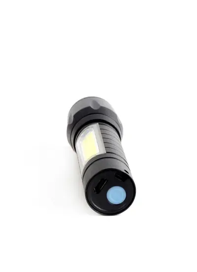 Mini Çok Güçlü Şarjli El Feneri Xpe-Cob Led Wt-030