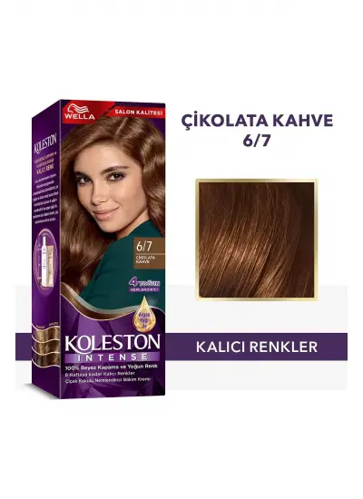 Koleston Intense Saç Boyası 6/7 Çikolata Kahve - Salon Kalitesi