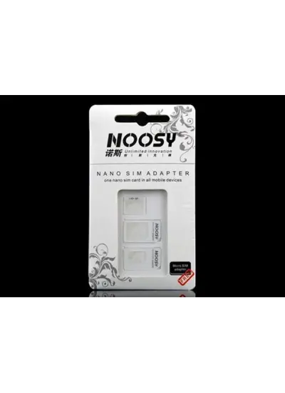 Noosy: Nano ve Micro Sim Kart Adaptörü