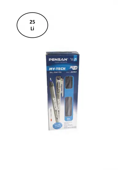 Pensan My-Tech Tükenmez Kalem Mavi 1.0 Mm 25'li