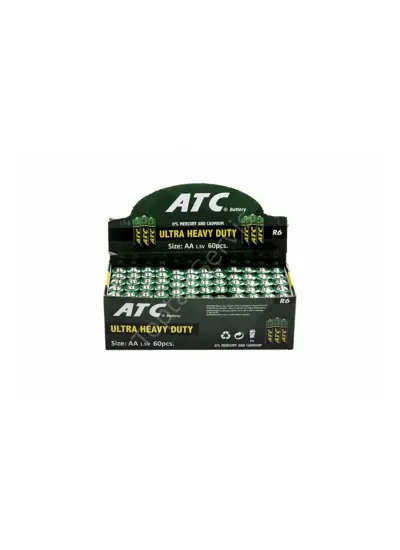 ATC Kalem Pil AA 60 Adet