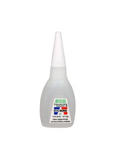 EvoBond 502 Japon Yapıştırıcısı Süper Glue 20 Gr