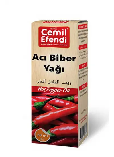 Acı Biber Yağı 50 Ml.