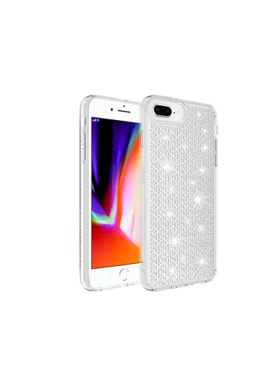 İPHONE 7 PLUS/ 8 PLUS SNOW SİLİKON KAPAK ŞEFFAF