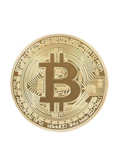 Bitcoin Madeni Hatıra Parası Hediyelik Para