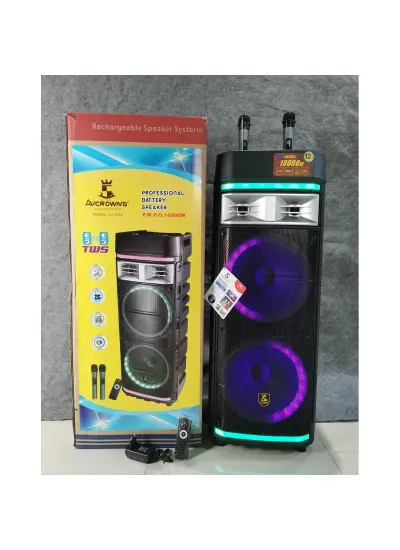 japanEx CH-1262  DJ Hoparlör Çift 12 inç Boynuz Hoparlör Büyük TWS Woofer Hoparlör