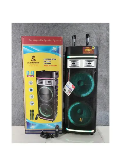 japanEx CH-1262  DJ Hoparlör Çift 12 inç Boynuz Hoparlör Büyük TWS Woofer Hoparlör