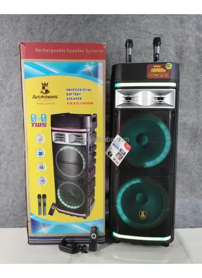 japanEx CH-1262  DJ Hoparlör Çift 12 inç Boynuz Hoparlör Büyük TWS Woofer Hoparlör