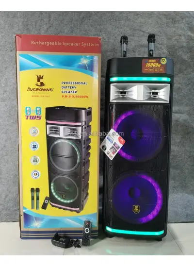 japanEx CH-1262  DJ Hoparlör Çift 12 inç Boynuz Hoparlör Büyük TWS Woofer Hoparlör