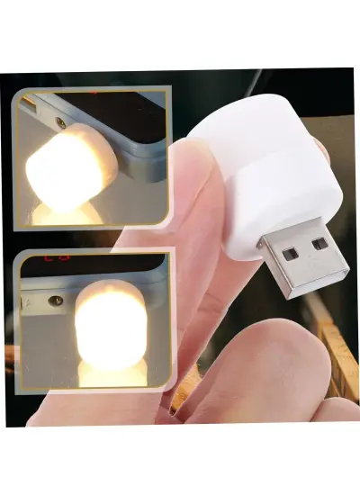 Acl Taşınabilir USB Mini Led lamba, Mini gece lambası, Kitap Okuma Lambası, Loş Ortam Işığı, Gün Işığı