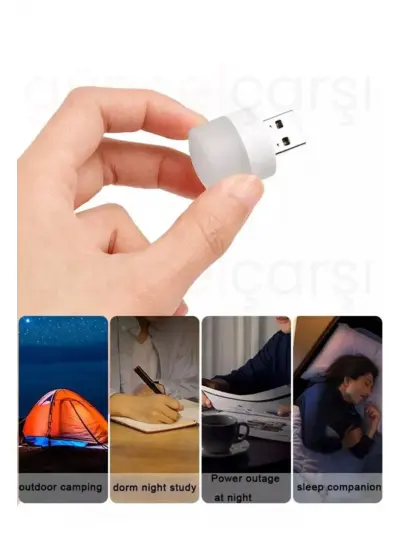 Acl Taşınabilir USB Mini Led lamba, Mini gece lambası, Kitap Okuma Lambası, Loş Ortam Işığı, Gün Işığı