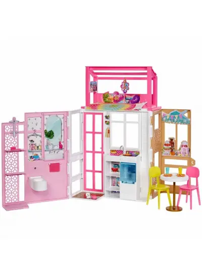 Barbie'nin Taşınabilir Portatif Evi HCD47