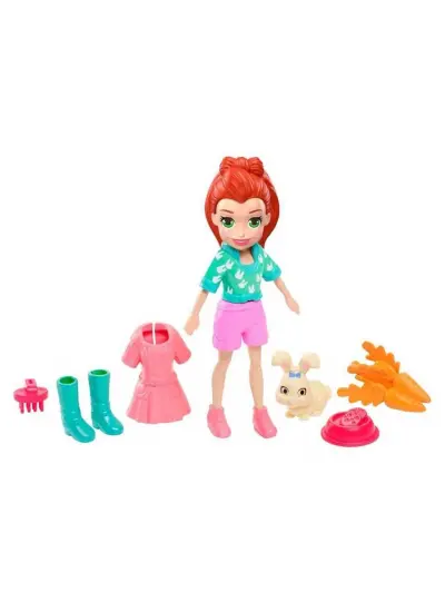 Polly Pocket Ve Hayvan Dostu Oyun Seti - GDM11