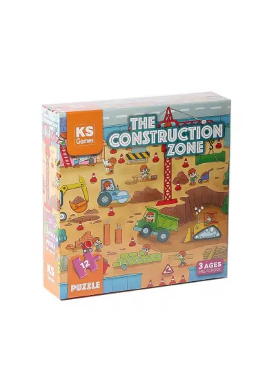 PRS 32704 The Construction Pre School Puzzle -KS Puzzle