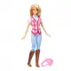 HXJ38 Barbie Binici Bebek - Malibu -Barbie Mysteries: The Great Horse Chase