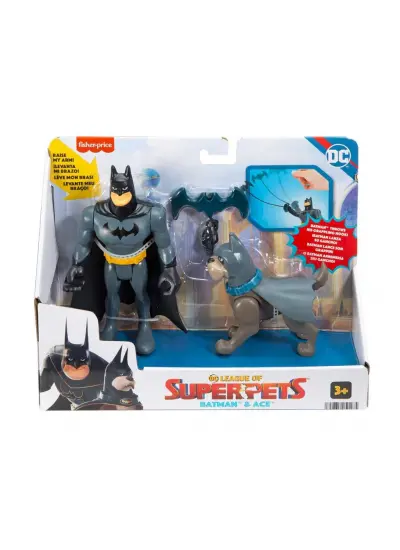 HGL01 Imaginext DC League of Super Pets -  Kahramanlar ve Hayvanlar