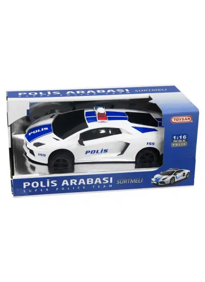 1:16 Sürtmeli Polis Arabası