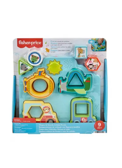 HRP31 Fisher-Price Şekiller ve Sesler Puzzle