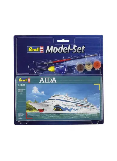 Revell 1:1200 Aida Cruiser Model Seti 65805