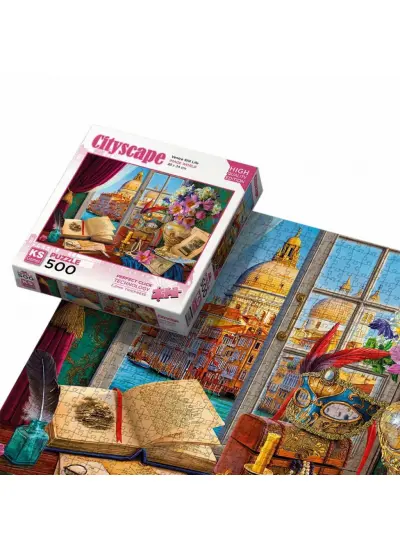 NessiWorld 20054 Venice Still Life 500 Parça Puzzle