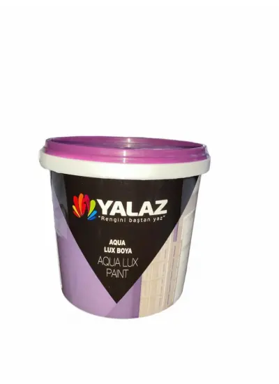 Yalaz Su Bazlı Mat Beyaz İç Dış Boya 0,75 Litre