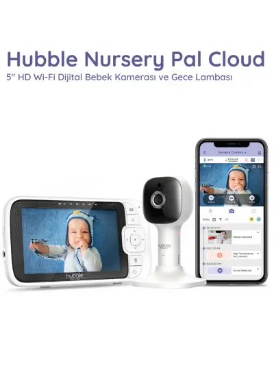 Motorola Hubble HBL12 Nursery Pal Cloud Dijital Bebek Kamerası