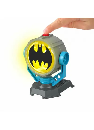 HFD47 Imaginext, Bat-Tech Bat-Signal Figür Seti, DC Super Friends