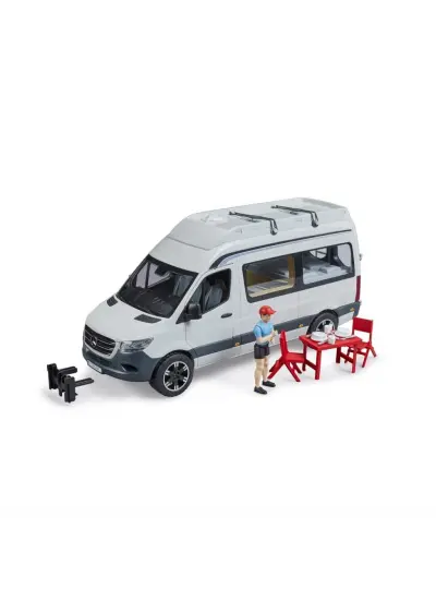 Nessiworld Bruder MB Sprinter Karavan Aksesuarlar ve Sürücüsü BR02672