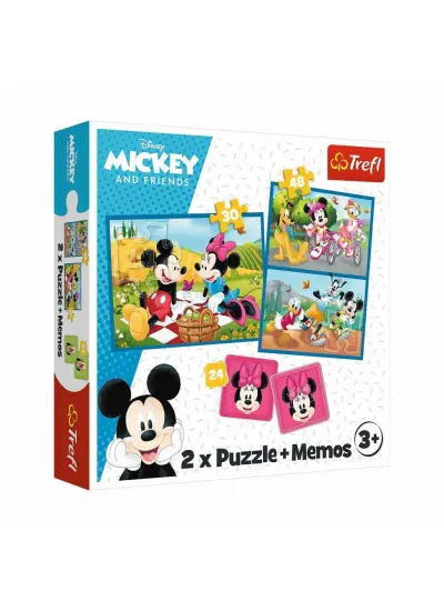 PUZZLE-93344 2IN1 Disney Puzzle