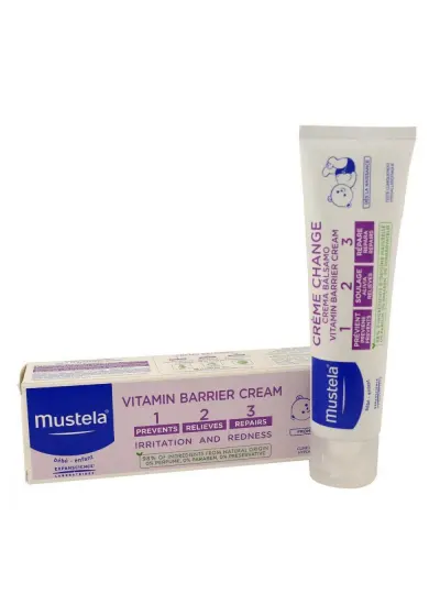 Mustela Baby Vitamin Barrier 1.2.3.Cream Pişik Önleyici Krem 100 ml