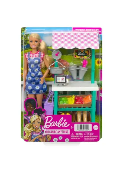 Barbie Çiftçi Pazarı Oyun Seti - HCN22