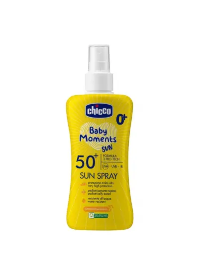 Nessiworld Chicco Baby Moments Sun Güneş Sprey Spf 50+ 150 ml + After Sun Hediye