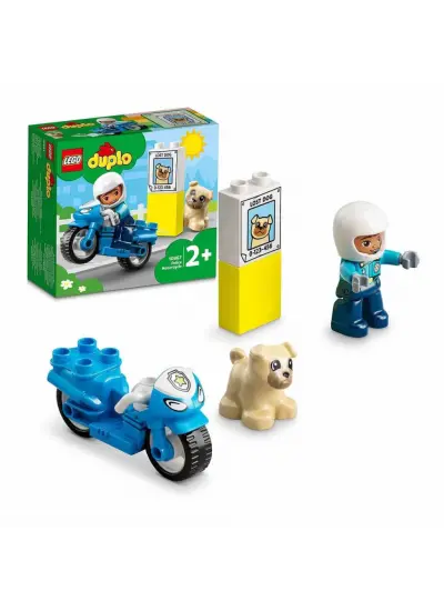 Nessiworld LEGO DUPLO Kurtarma Polis Motosikleti 10967