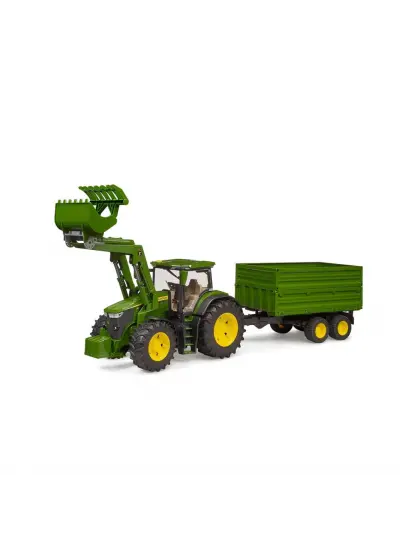 Nessiworld Bruder John Deere 7R 350 Kepçeli Traktör Ve Römork BR03155