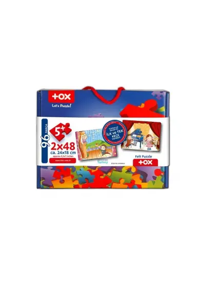 Sahne 5+ Keçe Yapboz - 5 Yaş Puzzle