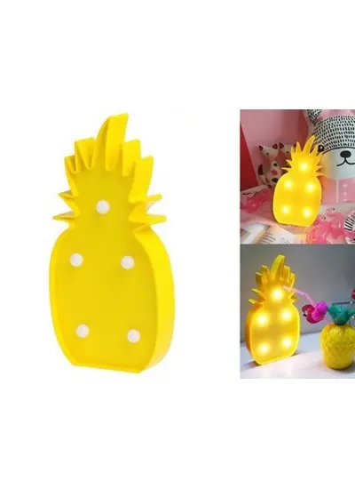 Ananas Tasarımlı Masa Lambası