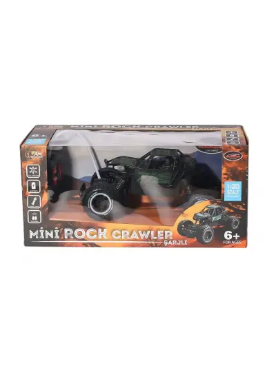 CN1916 Kumandalı Şarjlı Rock Crewler 1:20 -Can