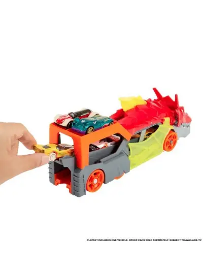 GTK42 - HOT WHEELS FIRLATICI VE TAŞIYICI EJDERHA SETİ