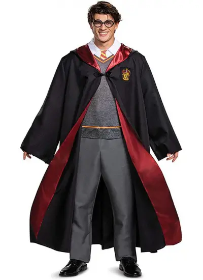 Harry Potter Gryffindor Cübbe Çocuk Boy - Harry Potter Kostümü 5-6 Yaş